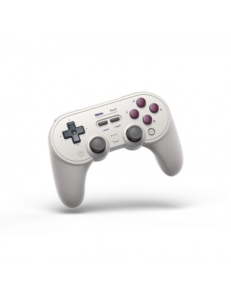 -6585-Retro - 8Bitdo Mando Bluetooth Pro2 Blanco-6922621501695