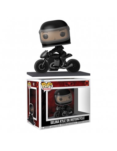 8189-Figuras - Figura POP! The Batman - Selina Kyle on Motorcycle-0889698592871