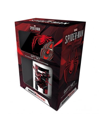 8217-Merchandising - Caja Regalo Marvel - Spider-Man Miles Morales Web Glith-5050293859446