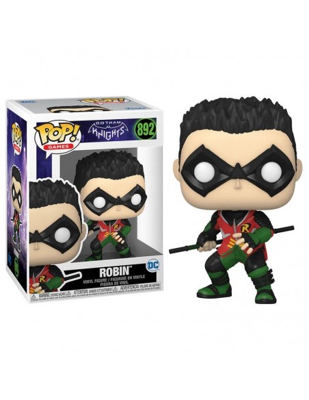 -9387-Figuras - Figura POP! DC Robin (Gotham Knights)-0889698574204