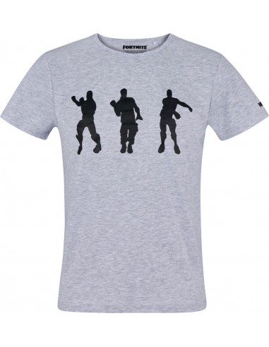 10097-Apparel - Camiseta Fornite XXL Floss Dance Gris-4062391008849