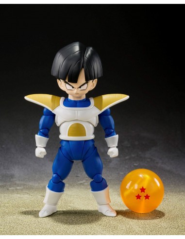 11566-Figuras - Figura Dragon Ball Z - Son Gohan Battle Clothes 10 cm-4573102637567