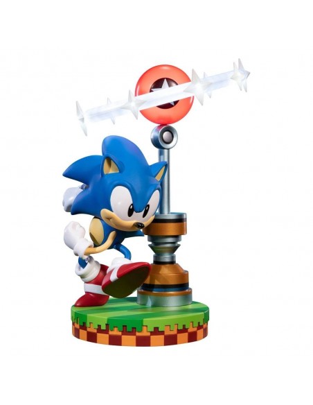 -11672-Figuras - Figura Sonic Estatua PVC The Hedgehog 28 cm (Collector's Edition)-5060316624722