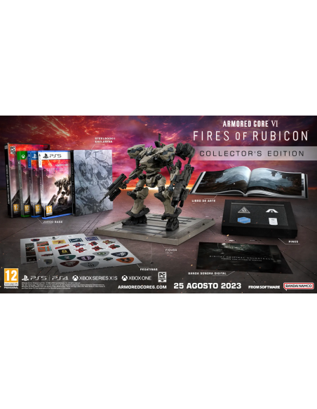 -12383-PS5 - Armored Core 6: Fire of Rubicon Collectors Edition-3391892026887