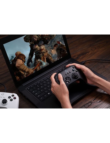 -12437-Retro - 8BitDo Ultimate Wired PC NS Black-6922621502739