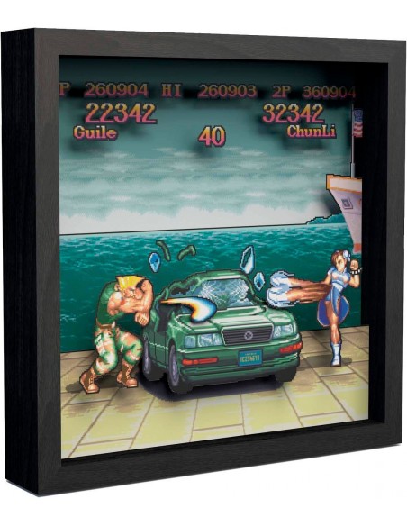 -12705-Retro - Pixel Frames Street Fighter Car-0849172012790