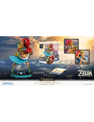 12881-Figuras - Figura Urbosa Estatua PVC The Legend of Zelda BOTW 27 cm (Collector Edition)-5060316624302