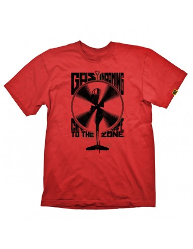 13115-Apparel - Camiseta Call of Duty: Warzone ""Gas Incoming"" Rojo L-4020628697266