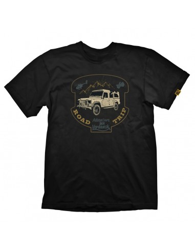 13119-Apparel - Camiseta Call of Duty: Warzone ""Road Trip"" Negro S-4020628697181