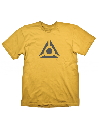 12987-Apparel - Camiseta DOOM Eternal ""ARC Logo"" Amarillo M-4260647354638