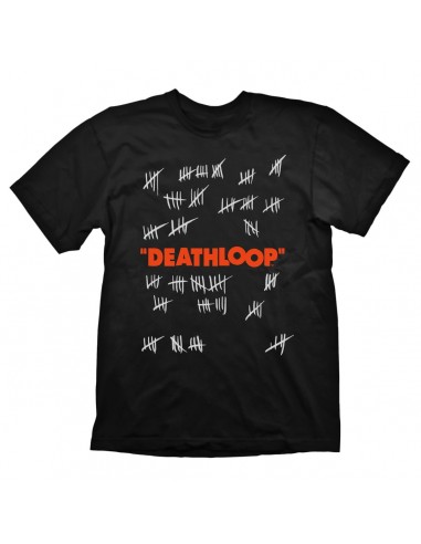 13130-Apparel - Camiseta Deathloop ""Counting the Days"" Negro XXL-4020628672386