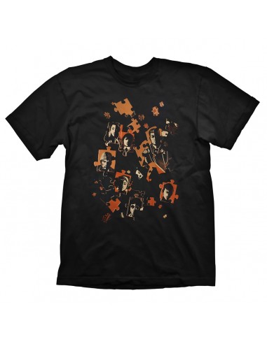 13163-Apparel - Camiseta Deathloop ""Puzzle"" Negro M-4020628690625