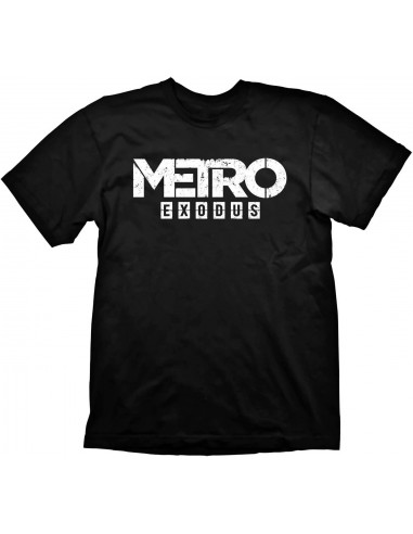 13090-Apparel - Camiseta Metro Exodus ""Logo"" Negro S-4260570027791