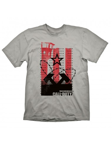 13113-Apparel - Camiseta Call of Duty: Cold War  ""Guard Tower"" Gris Claro S-4020628707095