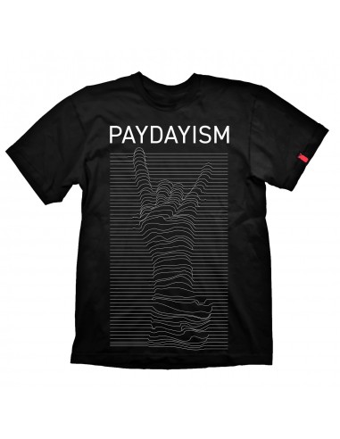 13054-Apparel - Camiseta Payday 2  Paydayism Black L-4260647353211