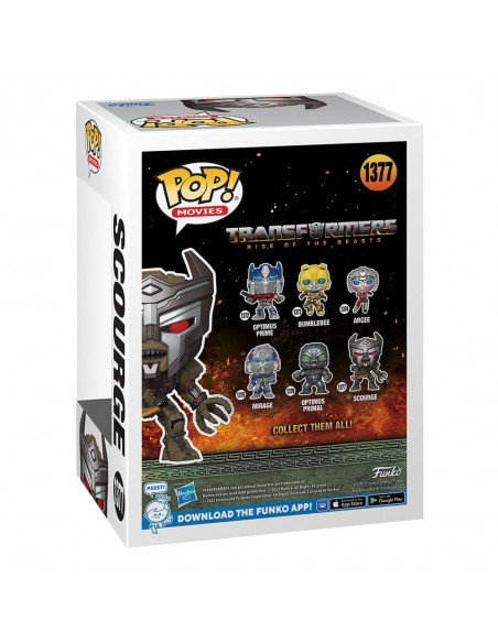 -13474-Figuras - Figura POP! Transformers N° 1377 - Scourge -0889698639583