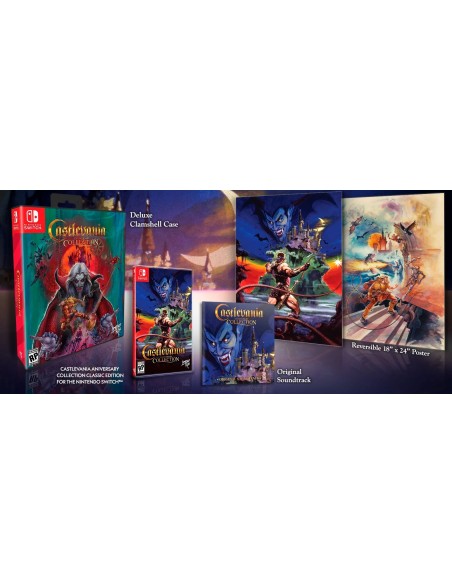 -13791-Switch - Castlevania Anniversary Collection Bloodlines Edition - Imp-0819976026194