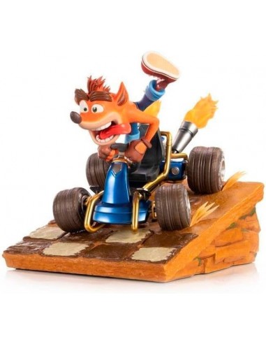 13860-Figuras - Figura Crash Team Racing Nitro-Fueled Crash in Kart 31 cm-5060316625163