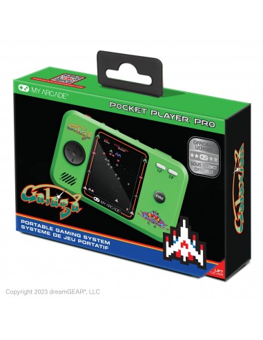 13728-Retro - Pocket Player Galaga Portable-0845620041992