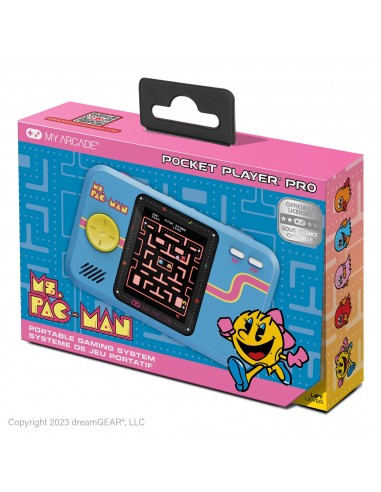 13716-Retro - Pocket Player Ms PacMan Portable-0845620070107