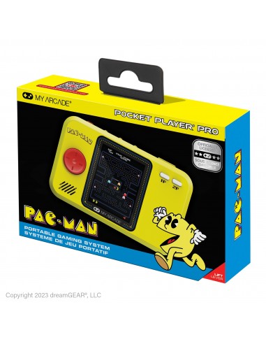 13726-Retro - Pocket Player PacMan Portable-0845620041985
