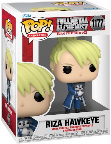 9328-Figuras - Figura POP! Fullmetal Alchemist: Brotherhood Riza Hawkeye-0889698577397