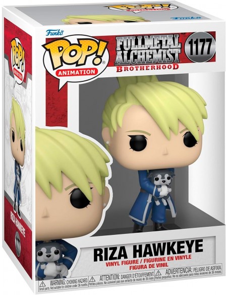 -9328-Figuras - Figura POP! Fullmetal Alchemist: Brotherhood Riza Hawkeye-0889698577397