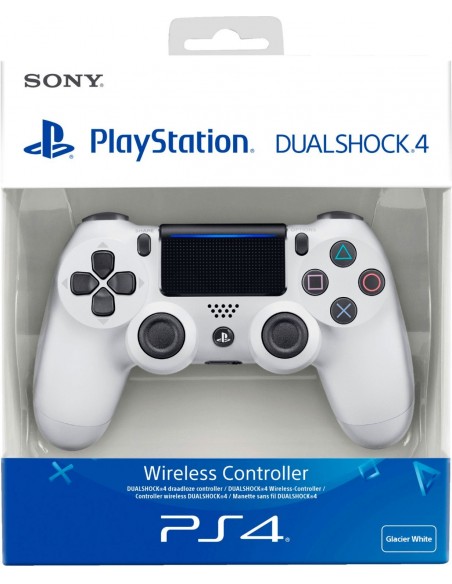 PS4 - Mando DualShock 4 White V2 - 94650