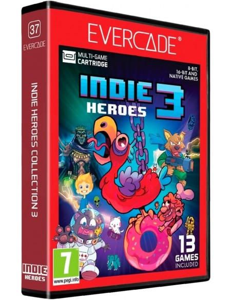 -14532-Retro - Cartucho Evercade Indie Heroes Collection 3-5060990240416