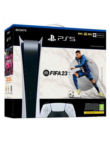 14485-PS5 - Consola PS5 Digital Chassis B + FIFA 23-0711719442691