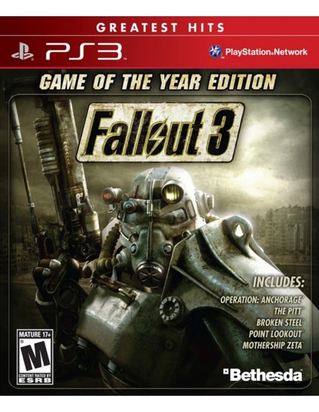 -9308-PS3 - Fallout 3 GOTY - Import - USA-0093155129689