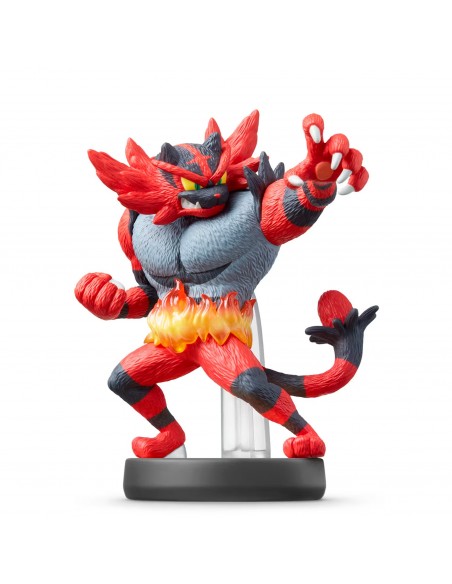 -3311-Amiibos - Figura Amiibo Incineroar (Serie SSB)-0045496380878