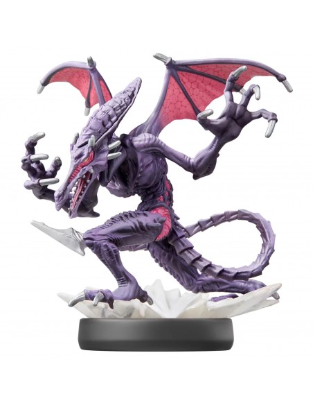 -6814-Amiibos - Figura Amiibo Ridley (Coleccion SSB)-0045496380700