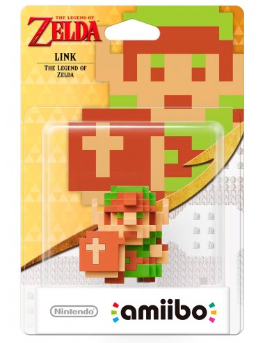 3328-Amiibos - Figura Amiibo Link 8-bits (Serie Zelda)-0045496380359