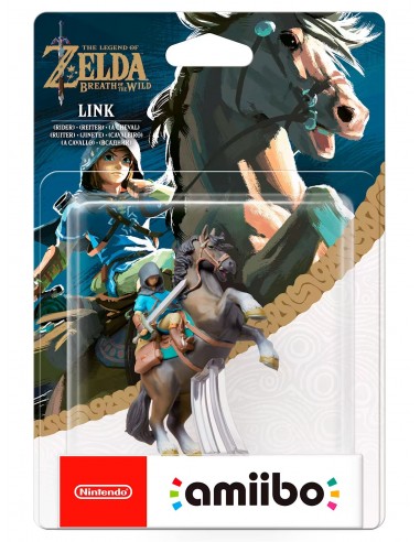 3329-Amiibos - Figura Amiibo Link Jinete (Serie Zelda)-0045496380267