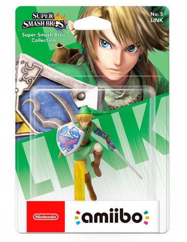 3342-Amiibos - Figura Amiibo Link (Serie SSB)-0045496352400