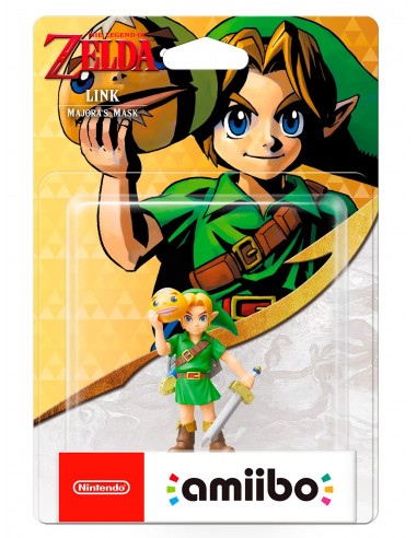 3351-Amiibos - Figura Amiibo Link Majoras Mask (Serie Zelda)-0045496380373