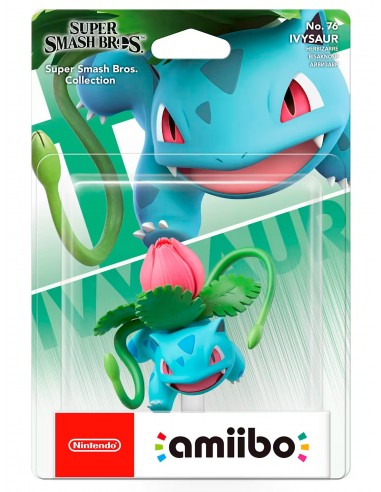 2682-Amiibos - Figura Amiibo Ivysaur (Serie SSB)-0045496380847