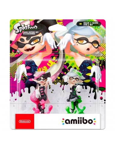 10378-Amiibos - Figura Amiibo Pack Mar y Tina (Serie Splatoon)-0045496380168