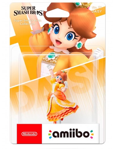 1201-Amiibos - Figura Amiibo Daisy (Serie SSB)-0045496380779