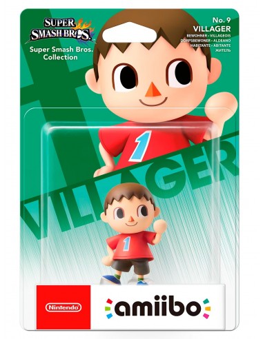 3520-Amiibos - Figura Amiibo Villager (Serie SSB)-0045496352448