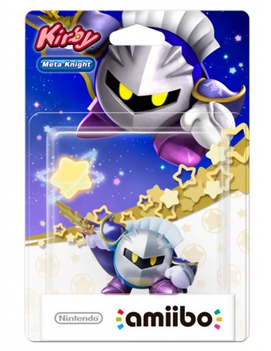 8128-Amiibos - Figura Amiibo Meta Knight (Serie Kirby)-0045496380083