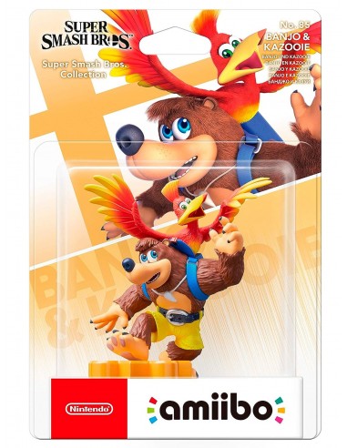 5832-Amiibos - Figura Amiibo Banjo Kazooie (Serie SSB)-0045496380939