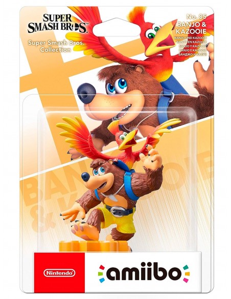 -5832-Amiibos - Figura Amiibo Banjo Kazooie (Serie SSB)-0045496380939