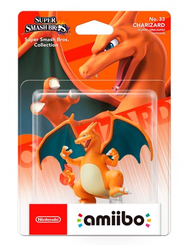 7373-Amiibos - Figura Amiibo Charizard (Serie SSB)-0045496352875