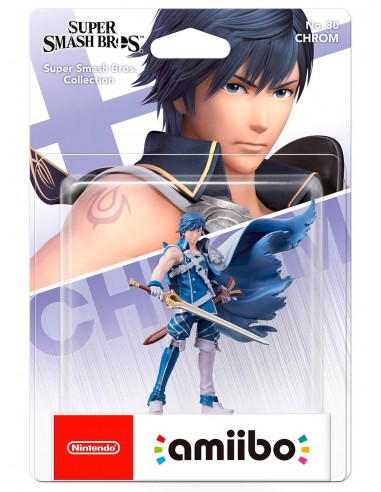 3304-Amiibos - Figura Amiibo Chrom (Serie SSB)-0045496380892