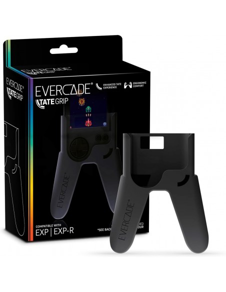 -14917-Retro - Mando Evercade TATE Grip Gris-5060990240676