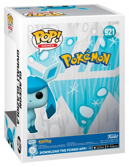 -13844-Figuras - Figura POP! Pokemon Glaceon (EMEA) 9 cm-0889698690805