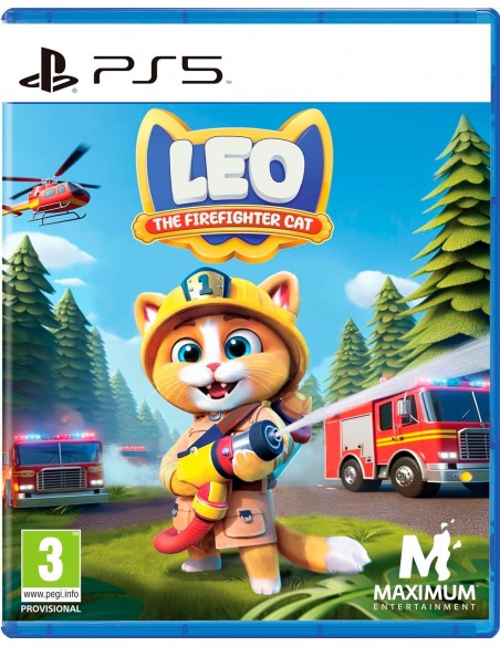 -14521-PS5 - Leo the Firefighter Cat-5016488141475