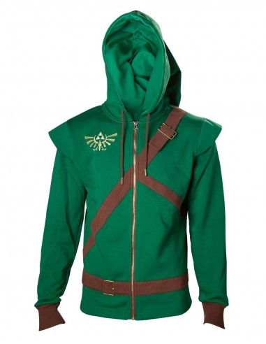 14780-Merchandising - Zelda Hoodie - Link Cosplay - Talla S-8718526070934